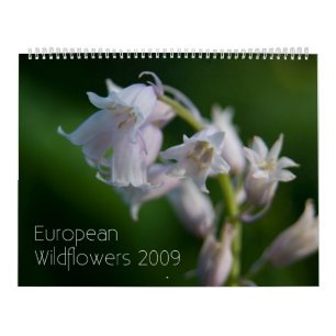 Europäer Wildfowers 2009 Kalender
