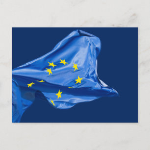 Europafahne Postkarte