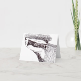 Europäische Badger (a454) Karte