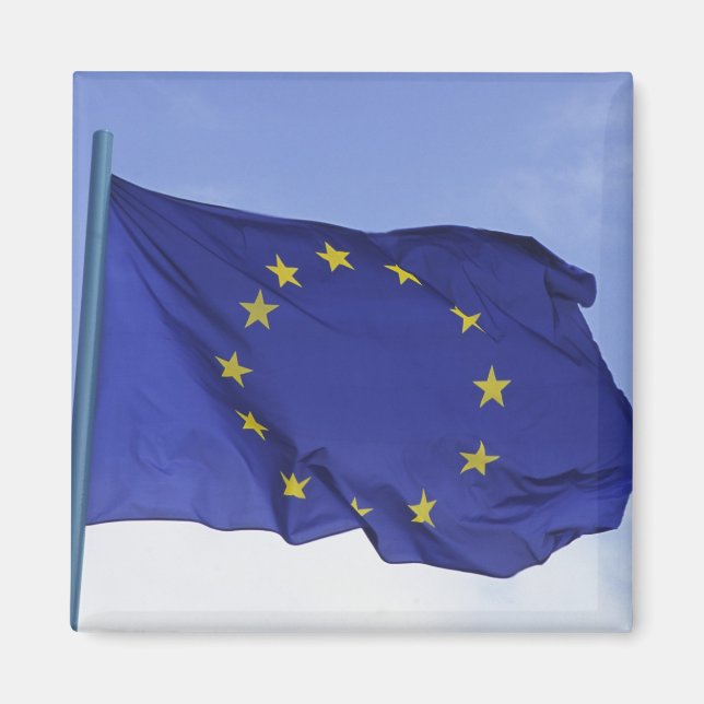 Europäische Flagge (FFA) Magnet (Vorne)