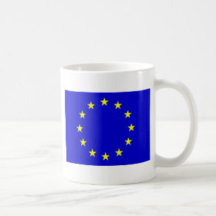 Europäische Flagge Kaffeetasse