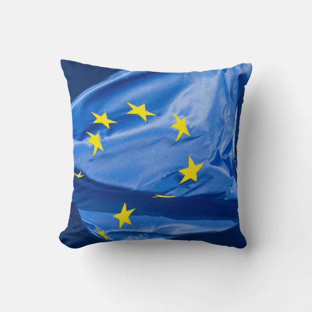 Europäische Flagge Kissen (Vorderseite)