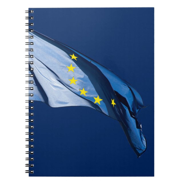 Europäische Flagge Notizblock (Vorderseite)