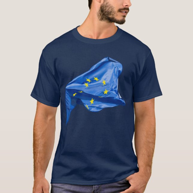 Europäische Flagge T-Shirt (Vorderseite)