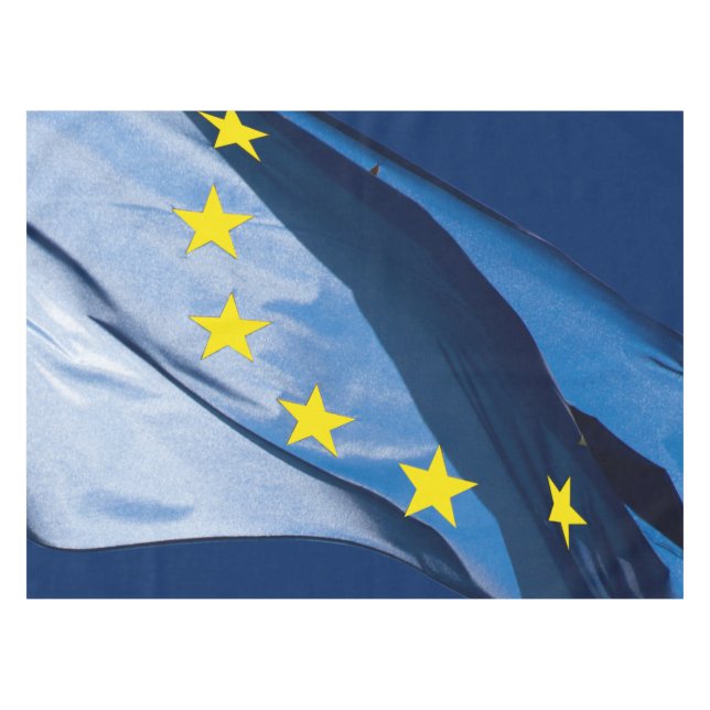 Europäische Flagge Tischdecke (Vorderseite (Horizontal))