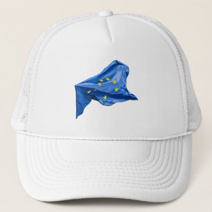 Europäische Flagge Truckerkappe