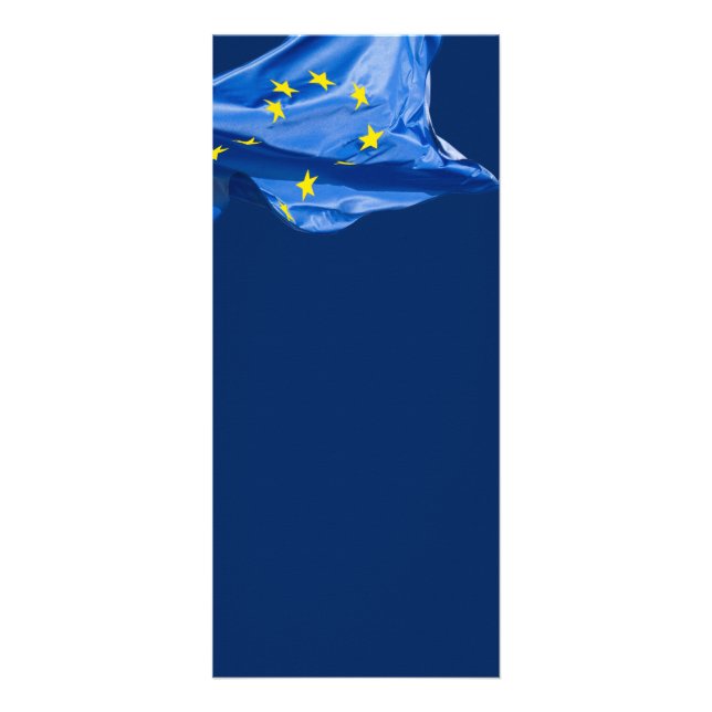 Europäische Flagge Werbekarte (Vorne)
