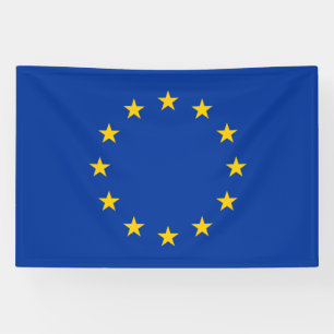 Europäische Gewerkschaft Banner
