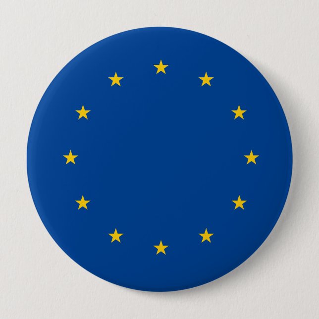 Europäische Gewerkschaft Button (Vorderseite)