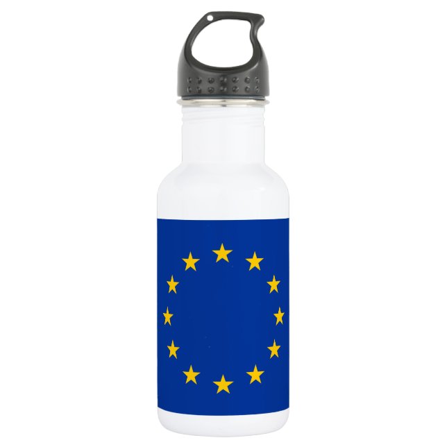 Europäische Gewerkschaft Edelstahlflasche (Vorderseite)