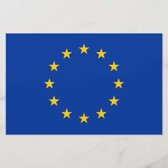 Europäische Gewerkschaft (EU) (Europa) Briefpapier (Vorderseite)