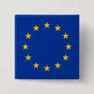 Europäische Gewerkschaft (EU) (Europa) Button