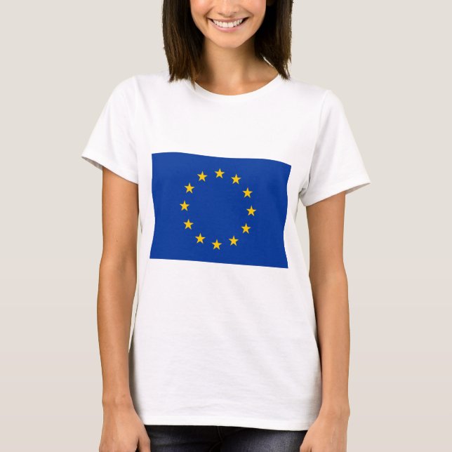 Europäische Gewerkschaft (EU) (Europa) T-Shirt (Vorderseite)