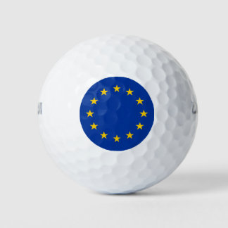 Europäische Gewerkschaft EU-Flagge Golfball