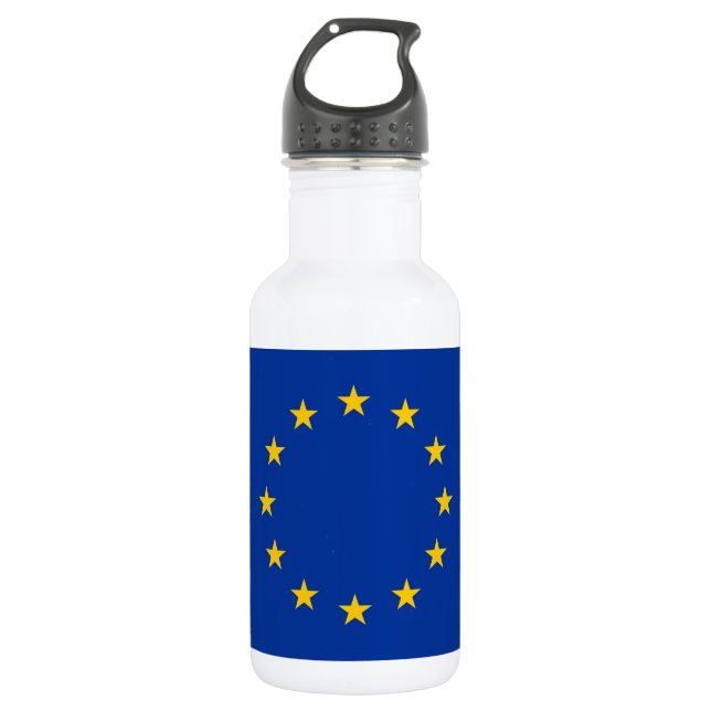 Europäische Gewerkschaft - Flasche für Freiheit Trinkflasche (Vorderseite)