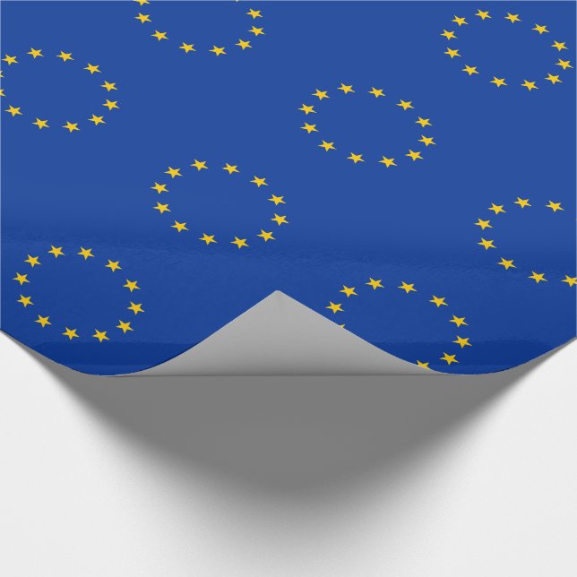 Europäische Gewerkschaft Geschenkpapier (Ecke)