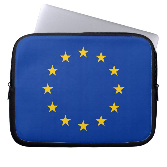 Europäische Gewerkschaft - Laptop-Sieb Laptopschutzhülle (Vorderseite)