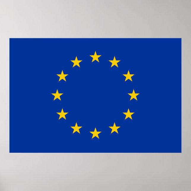 Europäische Gewerkschaft Poster (Vorne)