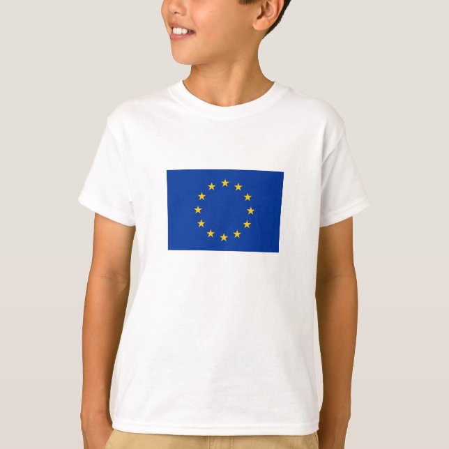 Europäische Gewerkschaft T-Shirt (Vorderseite)