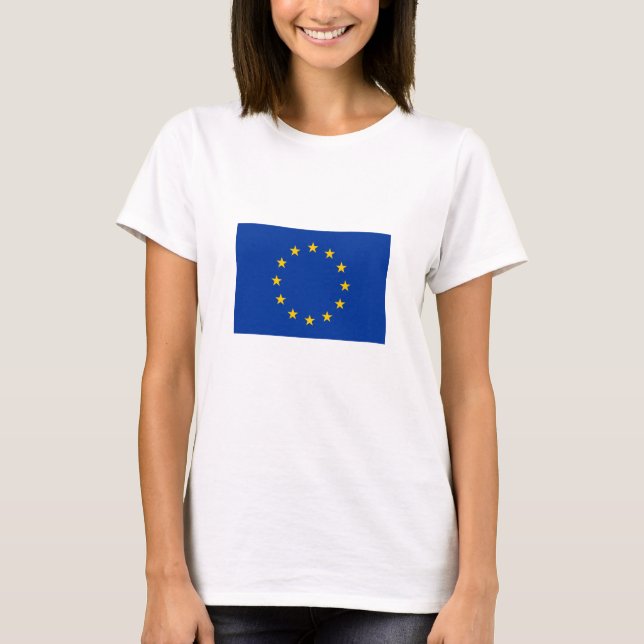 Europäische Gewerkschaft T-Shirt (Vorderseite)