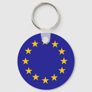 Europäische Gewerkschafts-Flagge Schlüsselanhänger