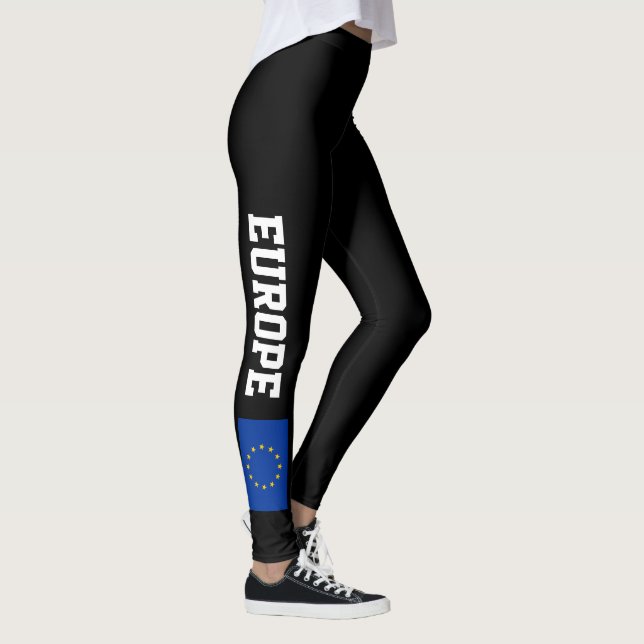 Europäische Gewerkschaftsflaggen-Leggings für Leggings (Rechts)