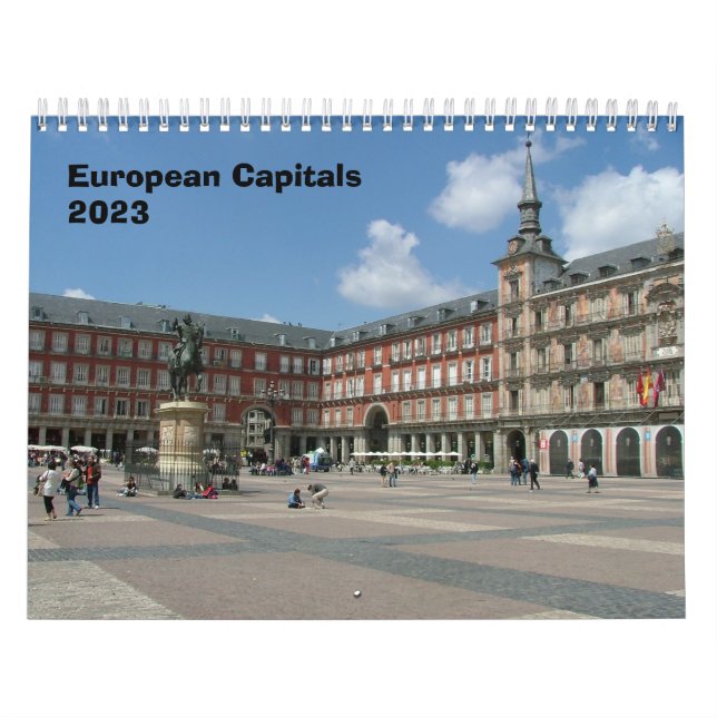 Europäische Hauptstädte - Kalender 2023 (Titelbild)