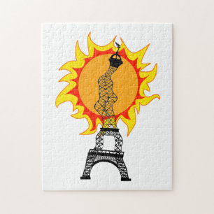 Europäische Hitzewelle Puzzle