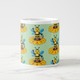 Europäische Honigbiene Jumbo-Tasse