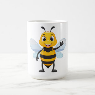 Europäische Honigbiene Kaffeetasse