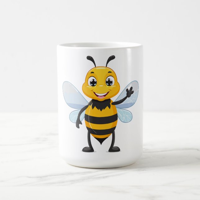 Europäische Honigbiene Kaffeetasse (Mittel)
