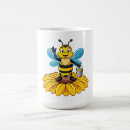 Europäische Honigbiene Kaffeetasse