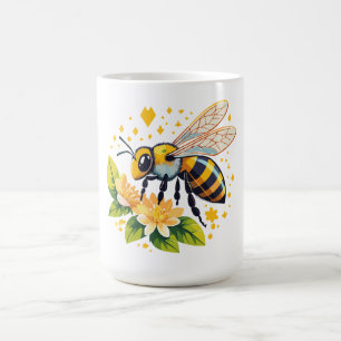 Europäische Honigbiene Kaffeetasse