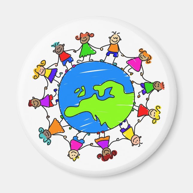 Europäische Kinder Magnet (Vorne)