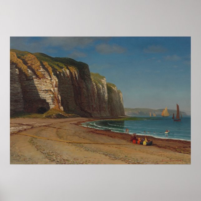 Europäische Küste Poster (Vorne)