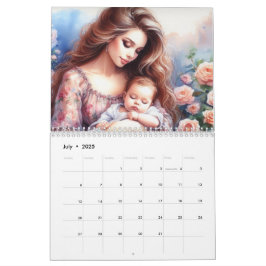 Europäische Mamas Kalender