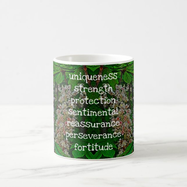 Europäische Pferdekastanie Kaffeetasse (Mittel)