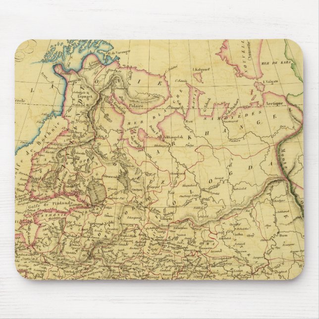 Europäische Russland 3 Mousepad (Vorne)