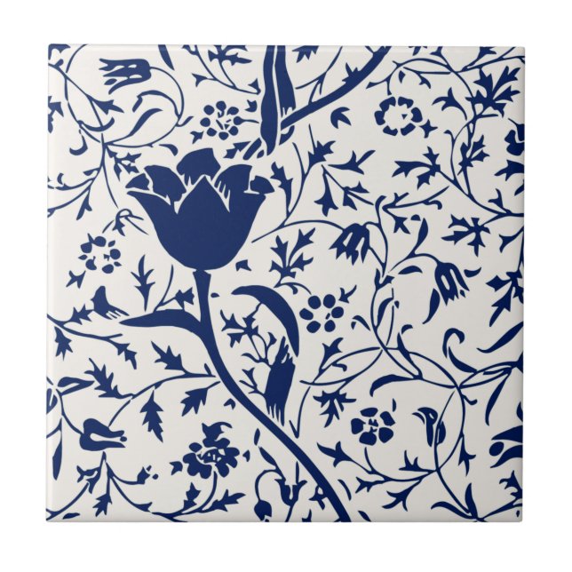 Europäische Tulip Floral Tile Fliese (Vorderseite)