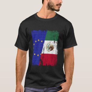 Europäische Union Mexiko Halbflagge Europa Mexikan T-Shirt