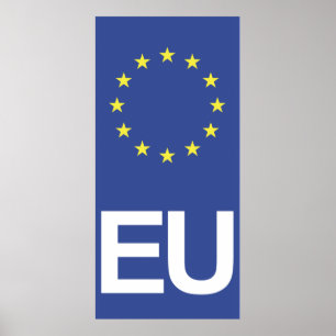 Europäische Union Poster