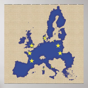 Europäische Union Poster