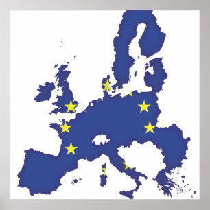 Europäische Union Poster