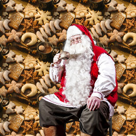 Europäische Weihnachtskekse Bliss Cosy Peel & Stic Tapete