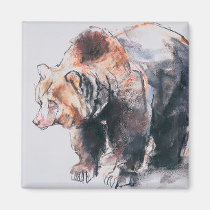 Europäischer Braunbär 2001 Magnet