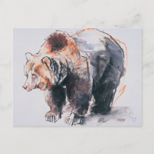 Europäischer Braunbär 2001 Postkarte