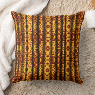 Europäischer Hof Barock Geometrisch Floral Scroll Kissen