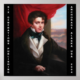 Europäischer Mann des XIX Jahrhunderts Poster