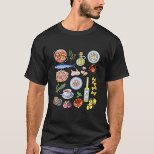 Europäischer Sommer Limoncello Rom Italien Zitrone T-Shirt