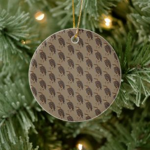 Europäischer Star-Vogel-Schmuck Keramik Ornament